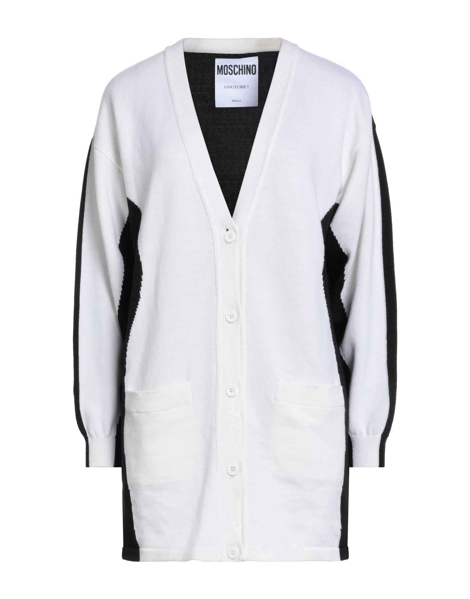 MOSCHINO Strickjacke Damen Weiß von MOSCHINO