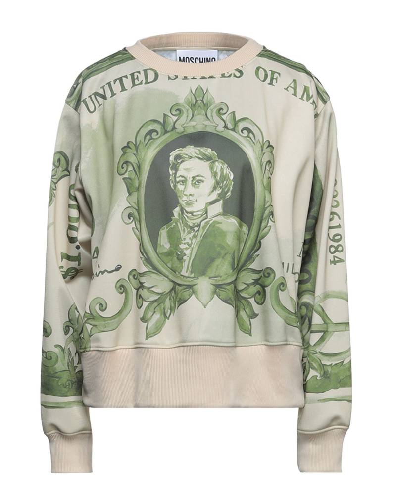 MOSCHINO Sweatshirt Damen Beige von MOSCHINO