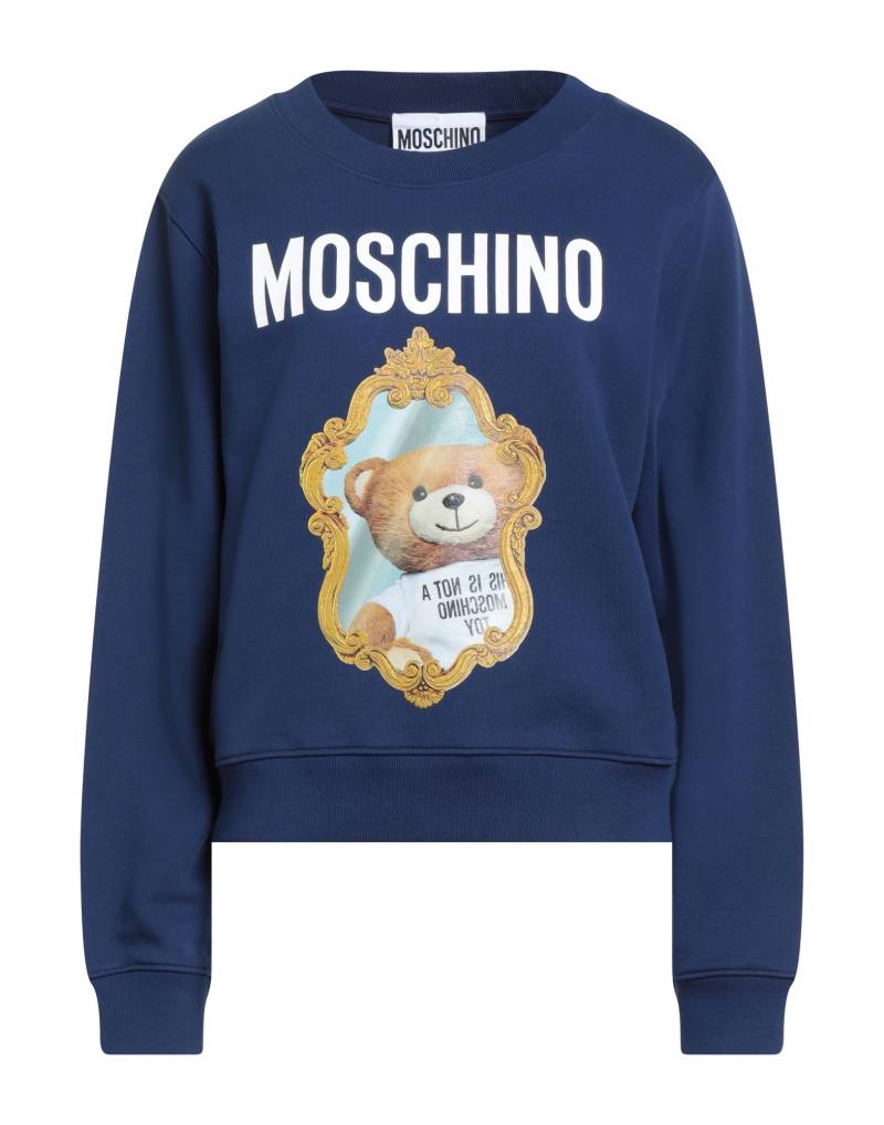 MOSCHINO Sweatshirt Damen Blau MOSCHINO Sweatshirt Damen Blau von MOSCHINO