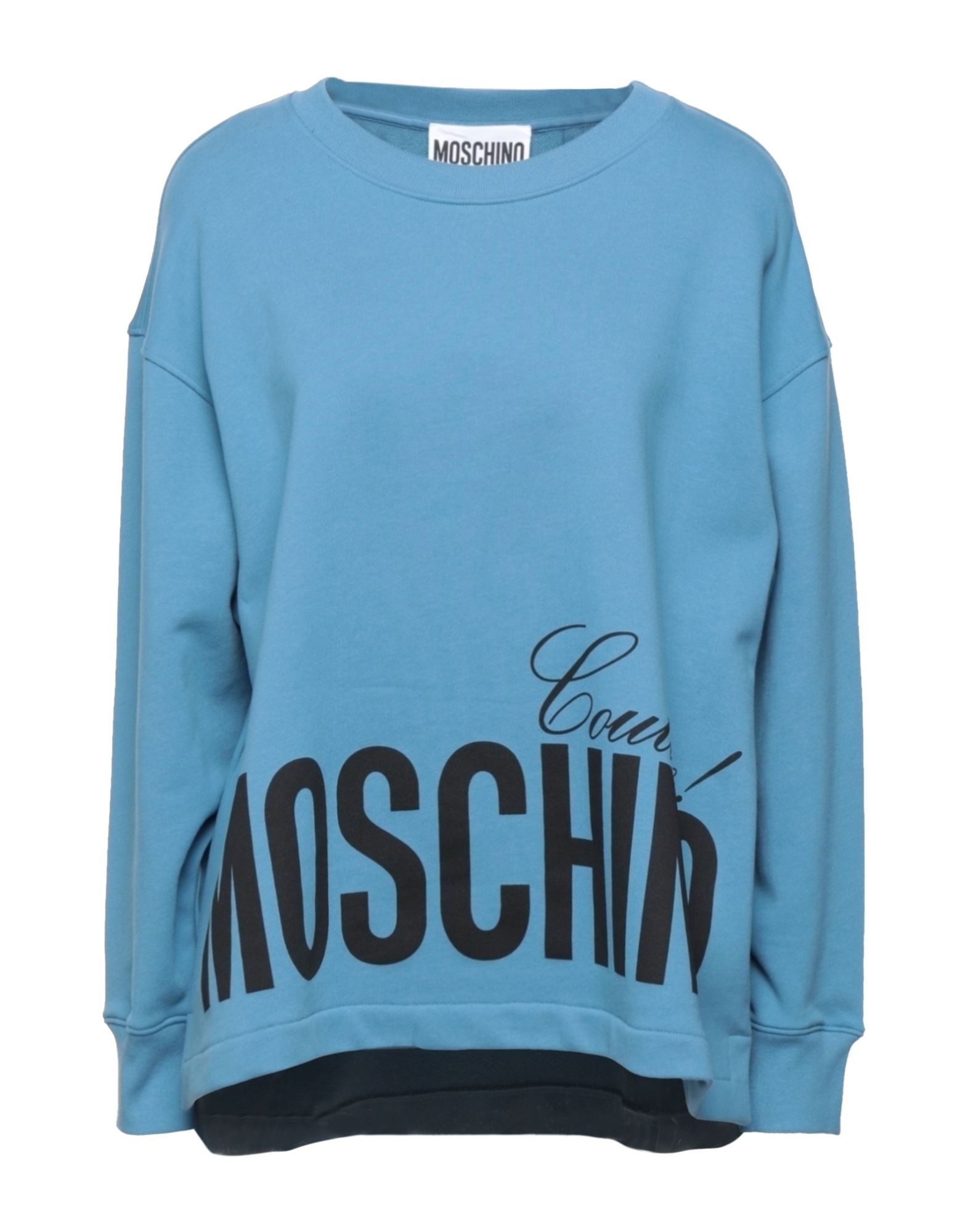 MOSCHINO Sweatshirt Damen Blaugrau von MOSCHINO