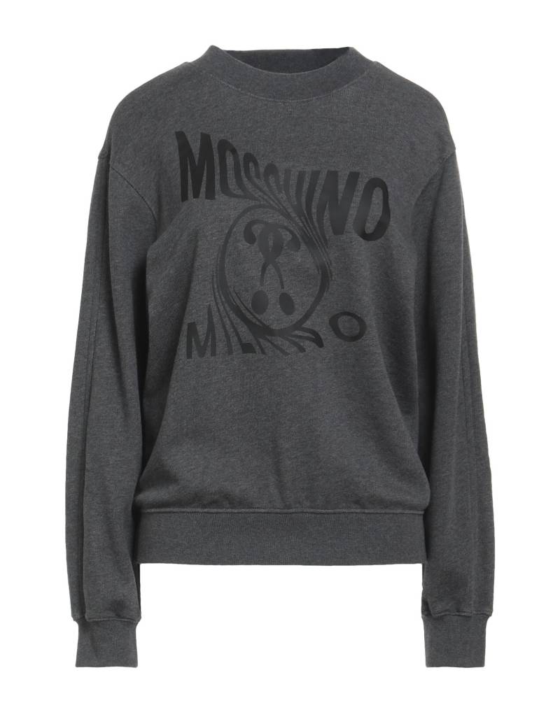 MOSCHINO Sweatshirt Damen Braungrau von MOSCHINO