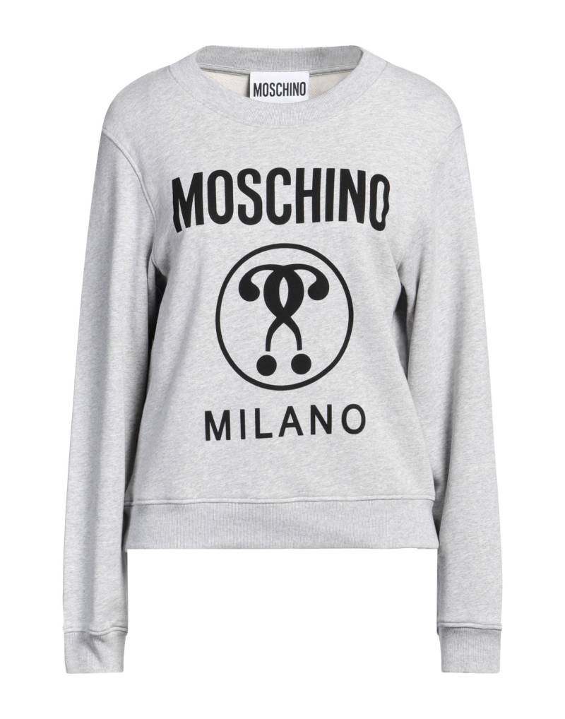 MOSCHINO Sweatshirt Damen Hellgrau von MOSCHINO