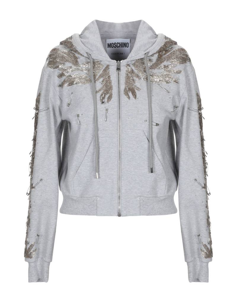 MOSCHINO Sweatshirt Damen Hellgrau von MOSCHINO