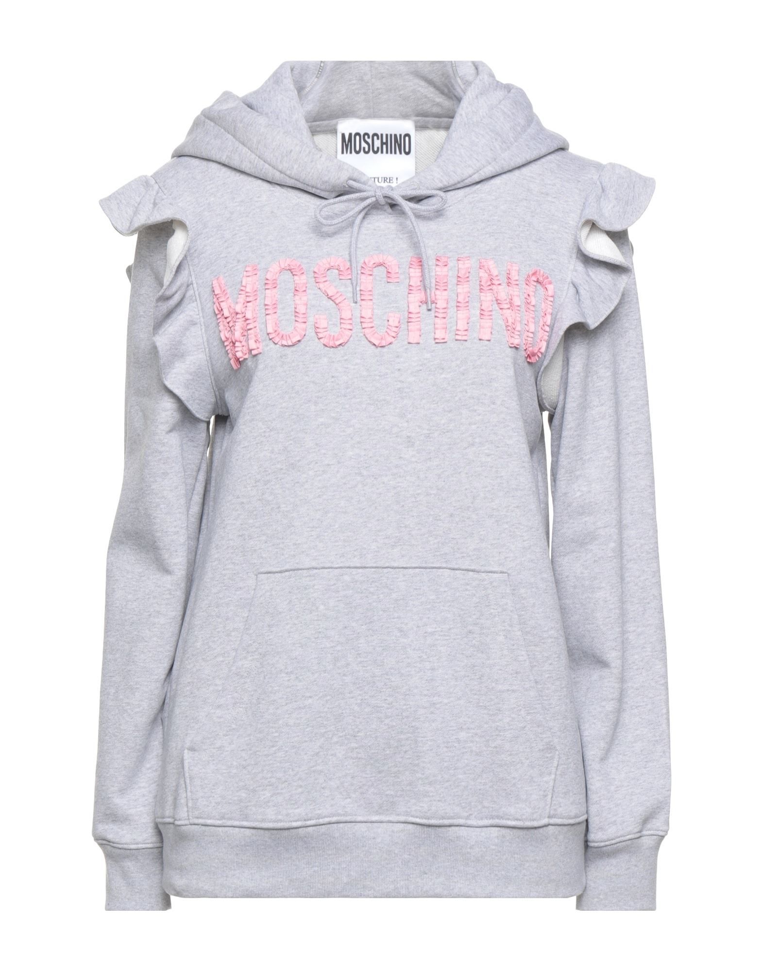 MOSCHINO Sweatshirt Damen Hellgrau von MOSCHINO