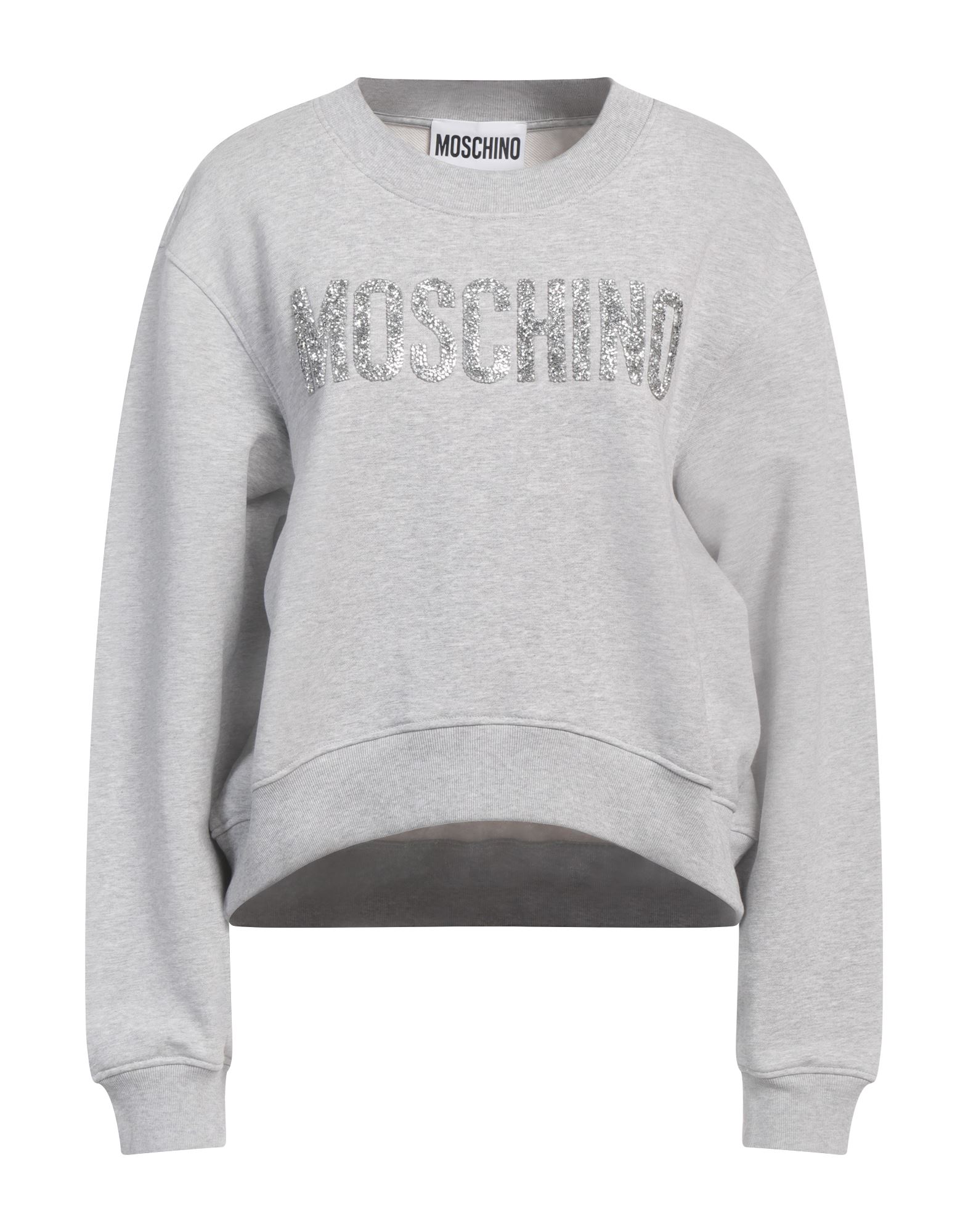 MOSCHINO Sweatshirt Damen Hellgrau MOSCHINO Sweatshirt Damen Hellgrau von MOSCHINO