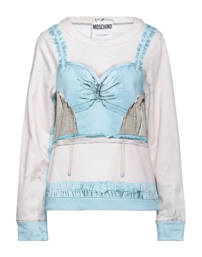 MOSCHINO Sweatshirt Damen Himmelblau von MOSCHINO