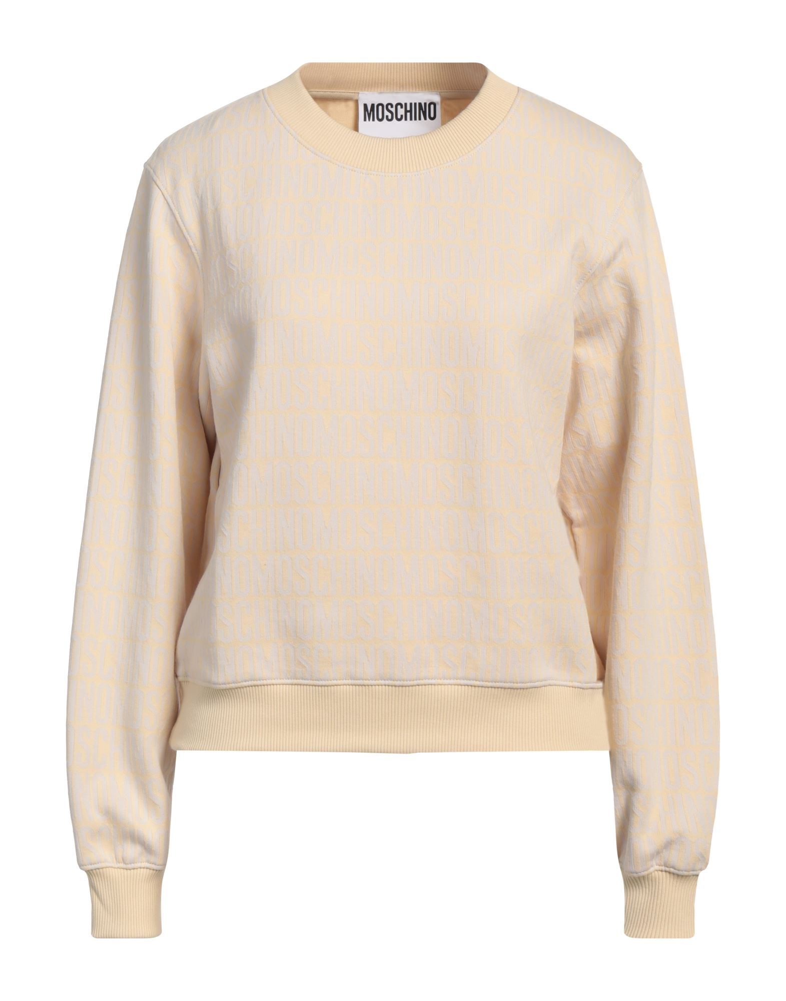 MOSCHINO Sweatshirt Damen Pastellgelb MOSCHINO Sweatshirt Damen Pastellgelb von MOSCHINO