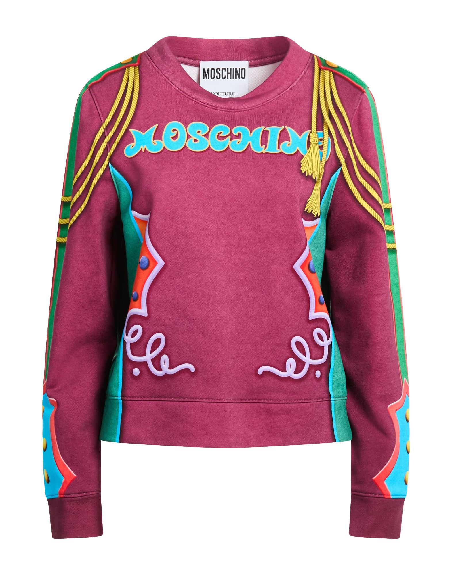 MOSCHINO Sweatshirt Damen Purpur von MOSCHINO