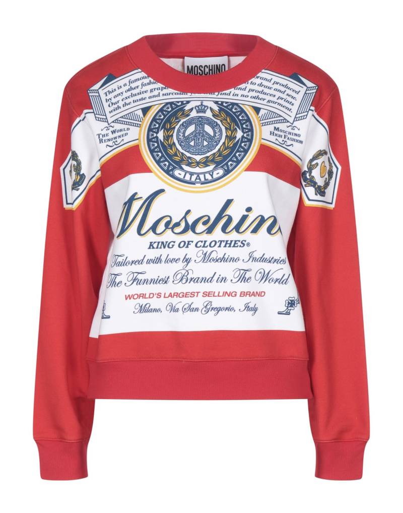 MOSCHINO Sweatshirt Damen Rot von MOSCHINO
