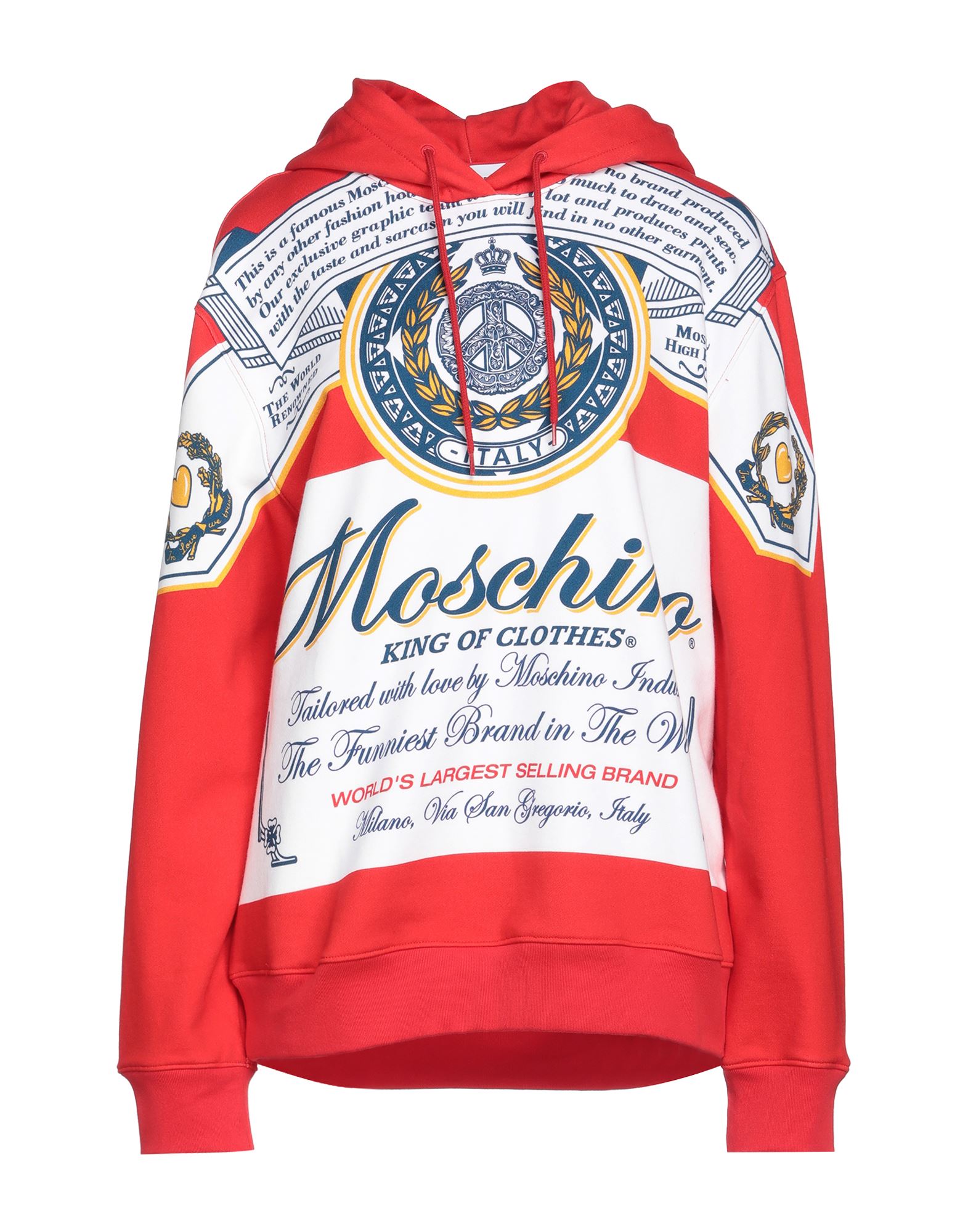 MOSCHINO Sweatshirt Damen Rot von MOSCHINO