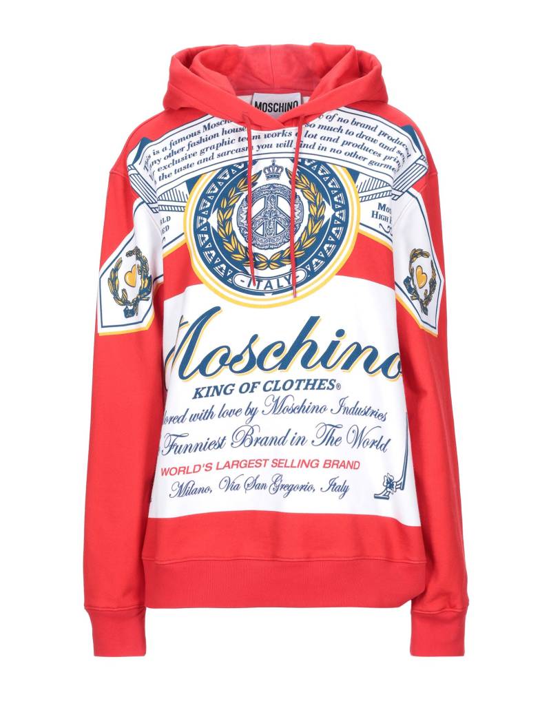 MOSCHINO Sweatshirt Damen Rot von MOSCHINO