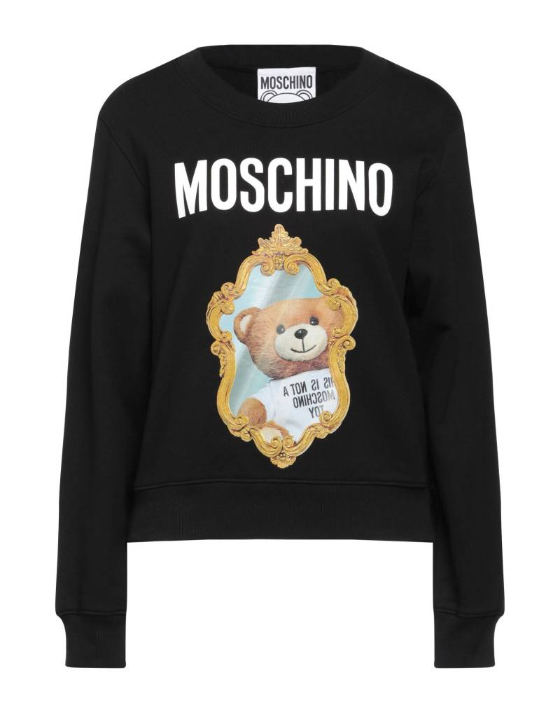 MOSCHINO Sweatshirt Damen Schwarz von MOSCHINO