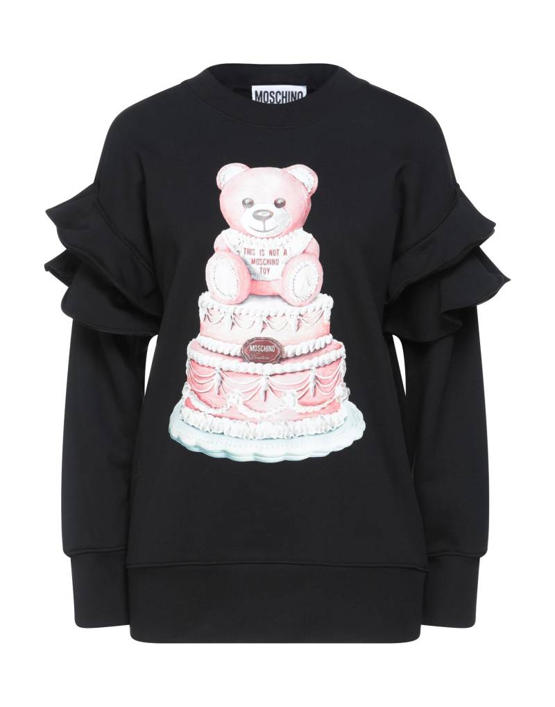 MOSCHINO Sweatshirt Damen Schwarz von MOSCHINO