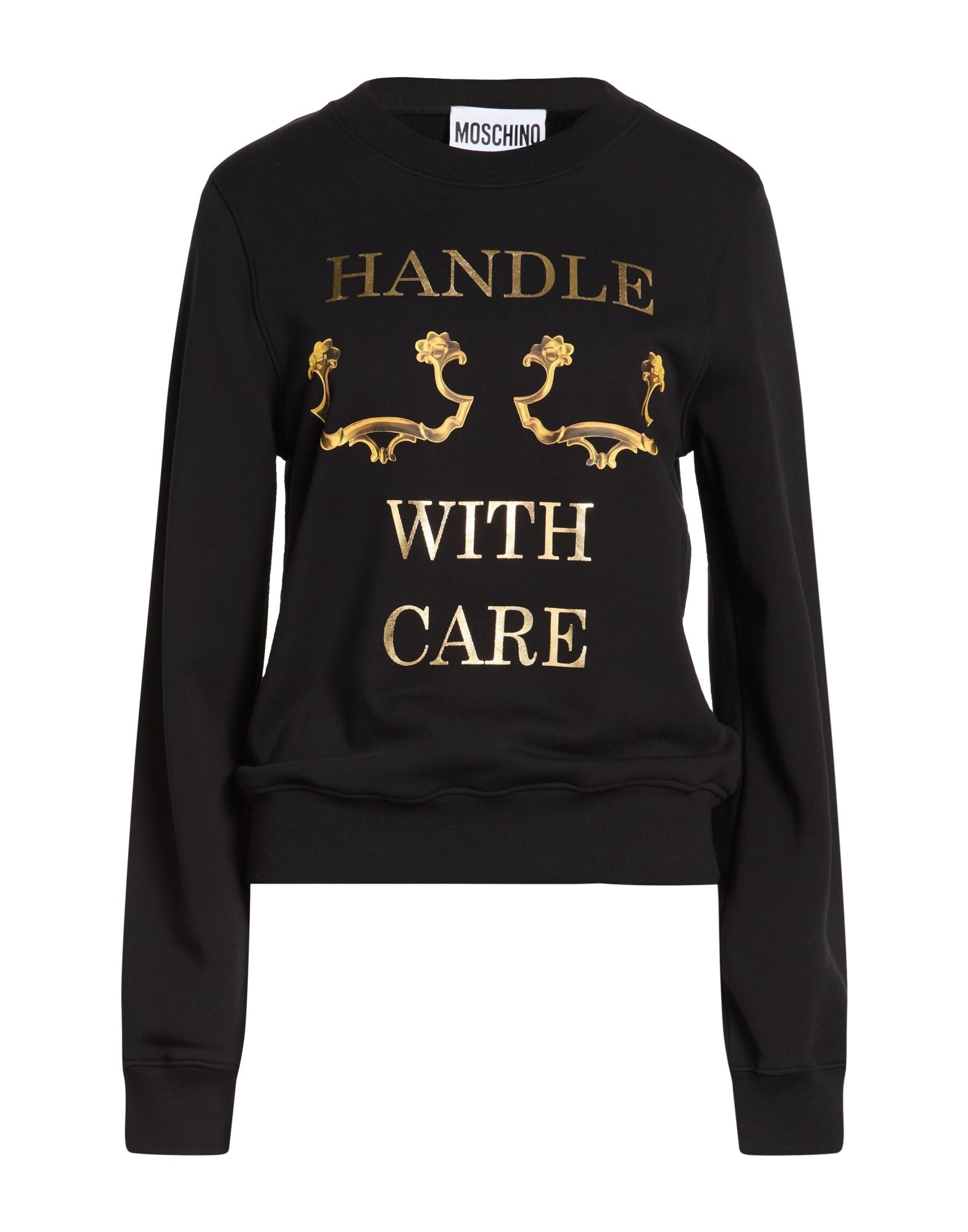 MOSCHINO Sweatshirt Damen Schwarz von MOSCHINO