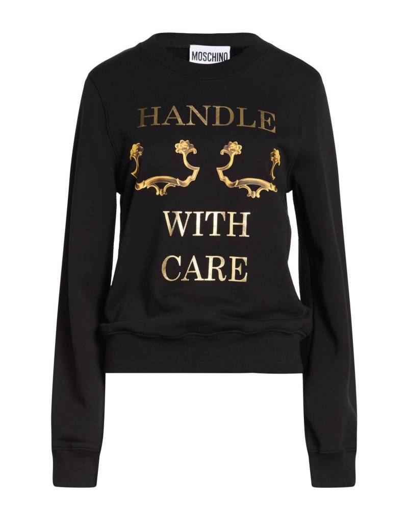MOSCHINO Sweatshirt Damen Schwarz von MOSCHINO