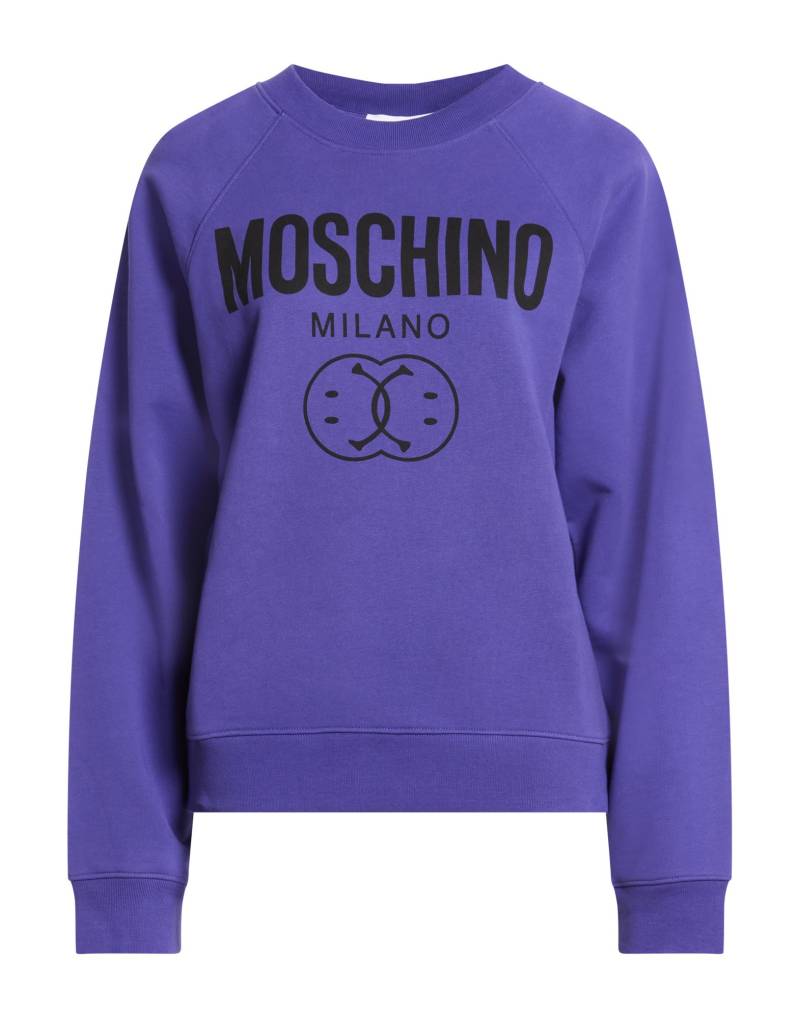 MOSCHINO Sweatshirt Damen Violett von MOSCHINO
