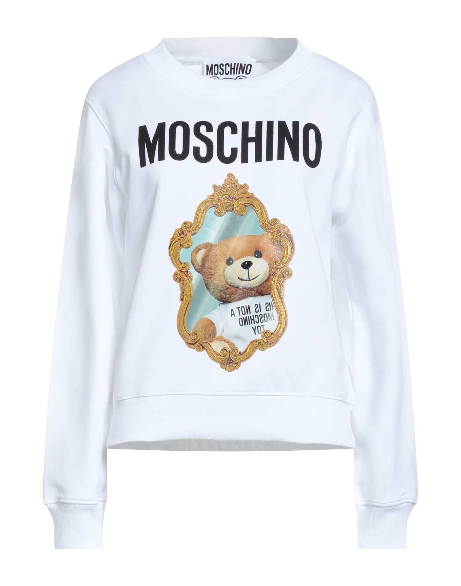 MOSCHINO Sweatshirt Damen Weiß MOSCHINO Sweatshirt Damen Weiß von MOSCHINO