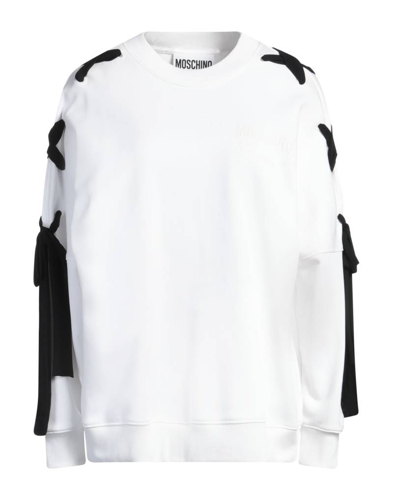 MOSCHINO Sweatshirt Damen Weiß von MOSCHINO