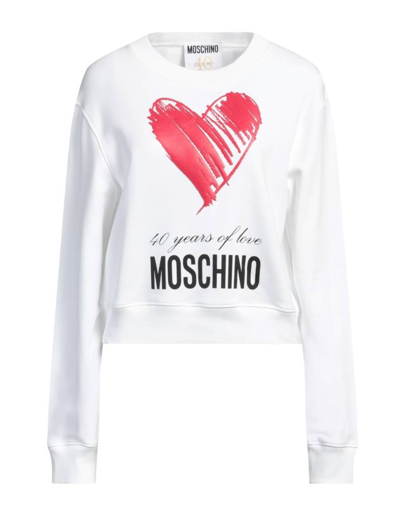 MOSCHINO Sweatshirt Damen Weiß von MOSCHINO