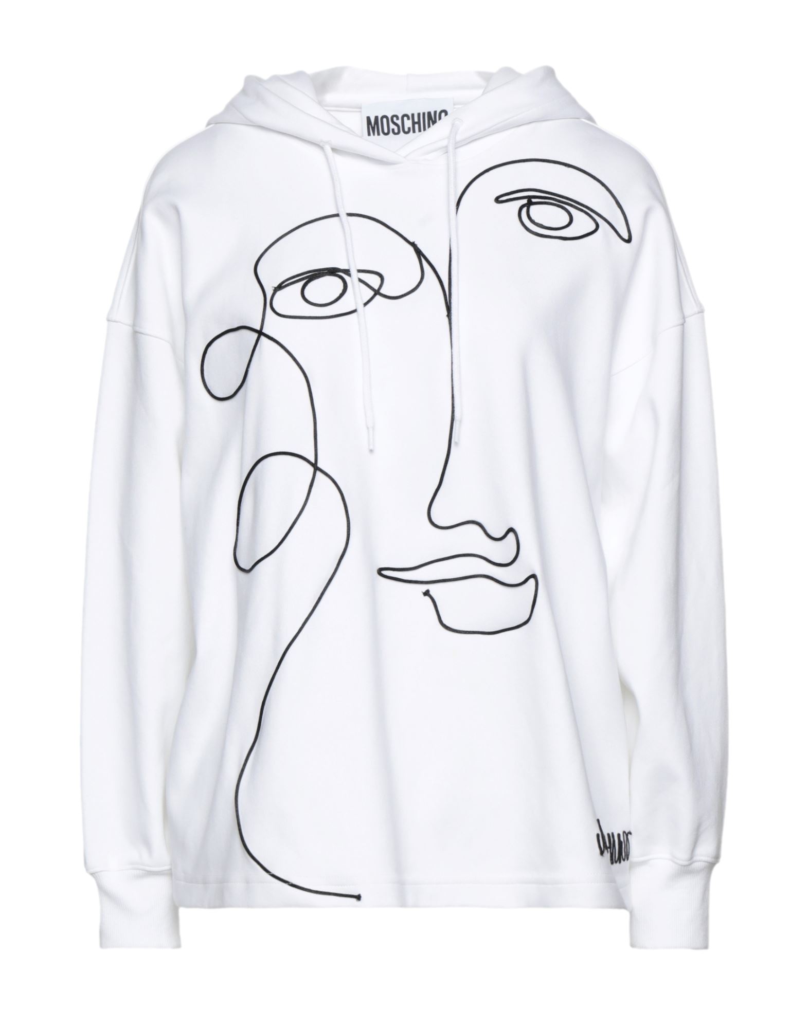 MOSCHINO Sweatshirt Damen Weiß von MOSCHINO