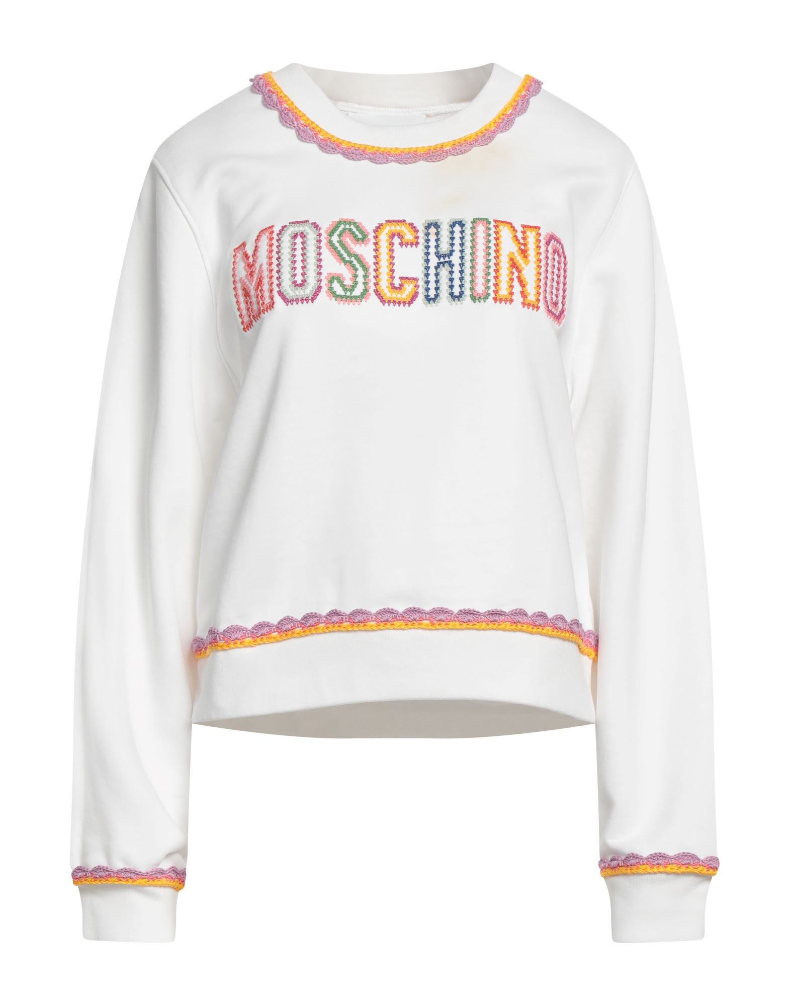 MOSCHINO Sweatshirt Damen Weiß von MOSCHINO