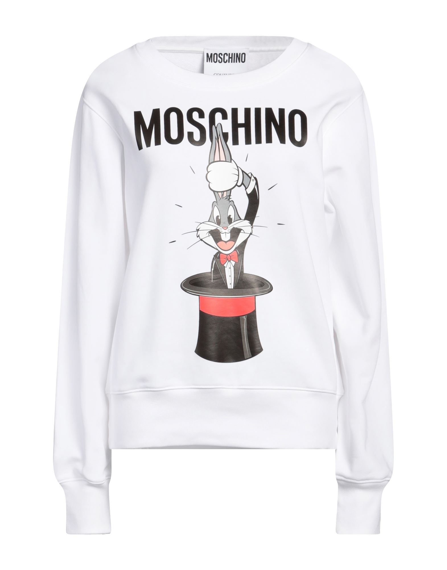 MOSCHINO Sweatshirt Damen Weiß von MOSCHINO