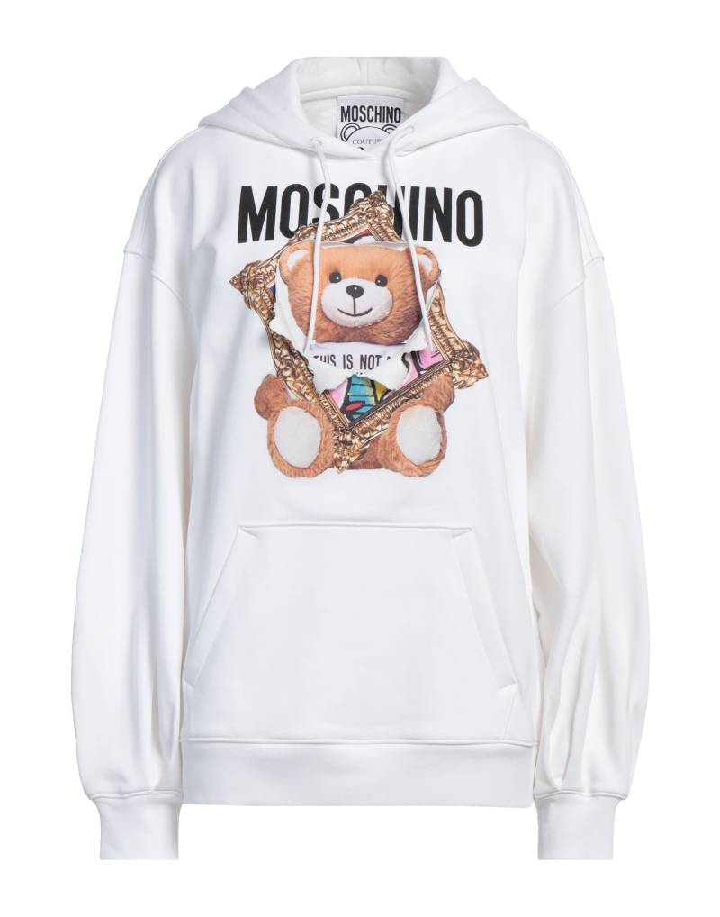 MOSCHINO Sweatshirt Damen Weiß von MOSCHINO