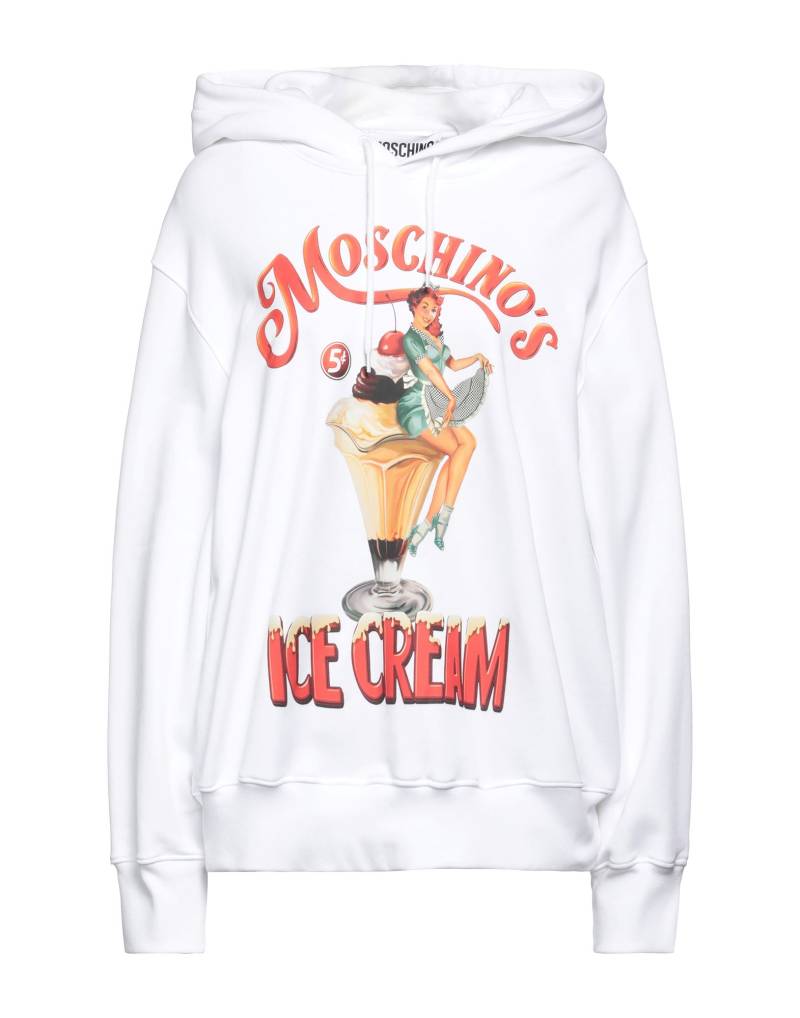 MOSCHINO Sweatshirt Damen Weiß von MOSCHINO