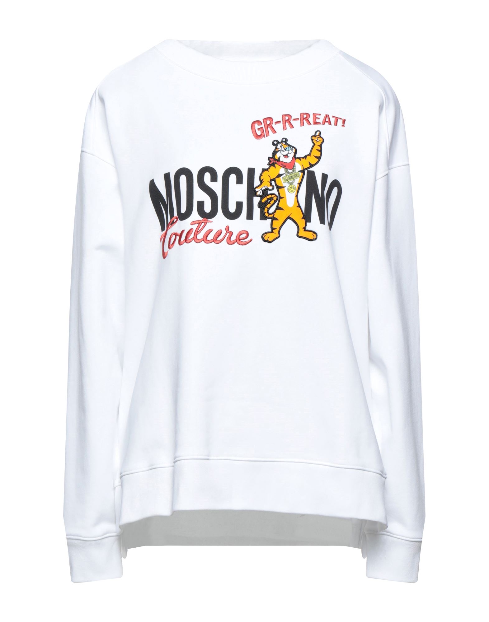 MOSCHINO Sweatshirt Damen Weiß von MOSCHINO