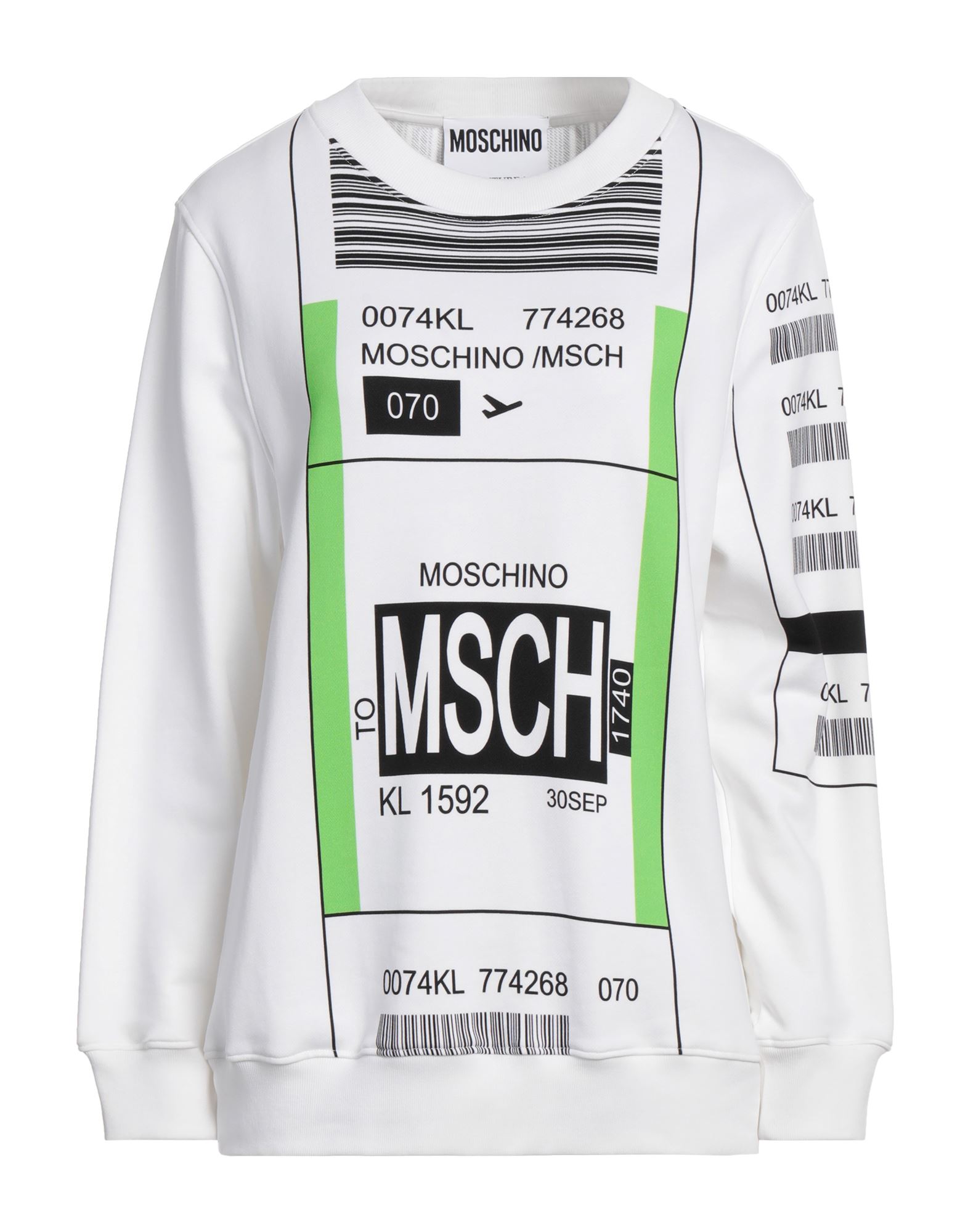 MOSCHINO Sweatshirt Damen Weiß von MOSCHINO