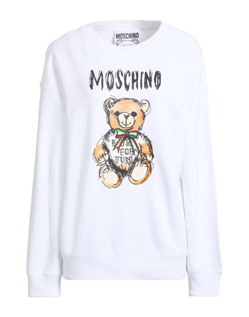 MOSCHINO Sweatshirt Damen Weiß von MOSCHINO