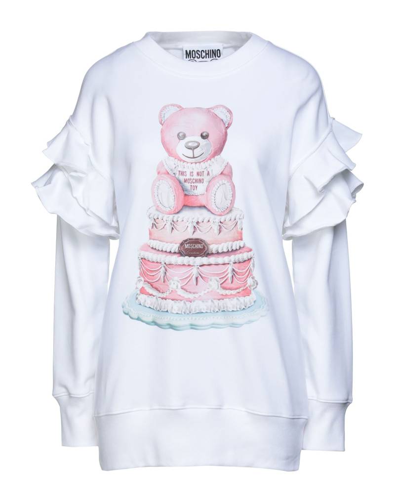 MOSCHINO Sweatshirt Damen Weiß von MOSCHINO