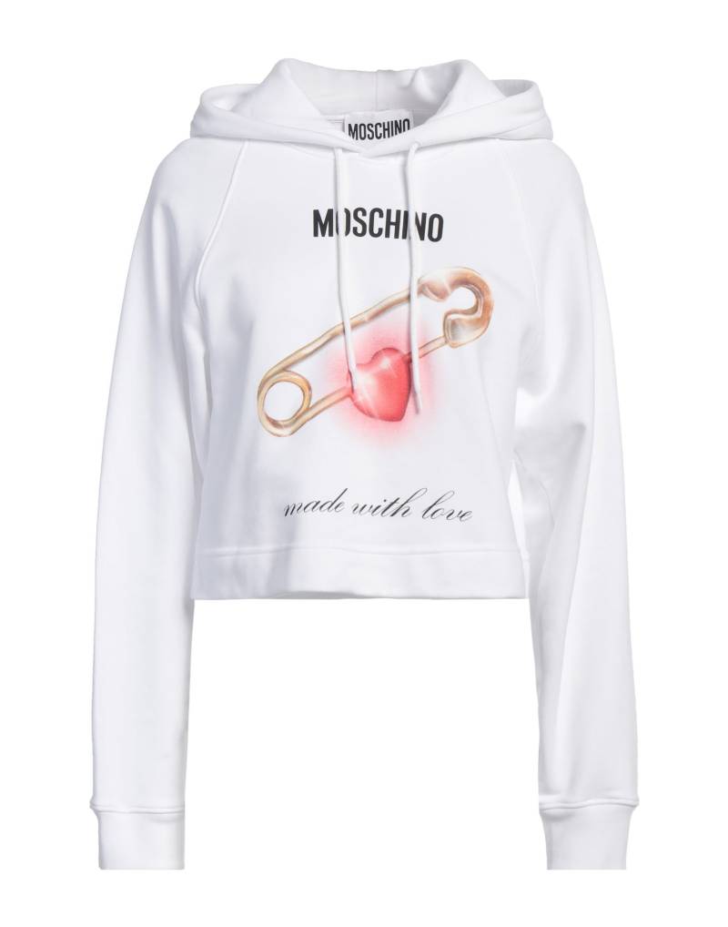 MOSCHINO Sweatshirt Damen Weiß von MOSCHINO