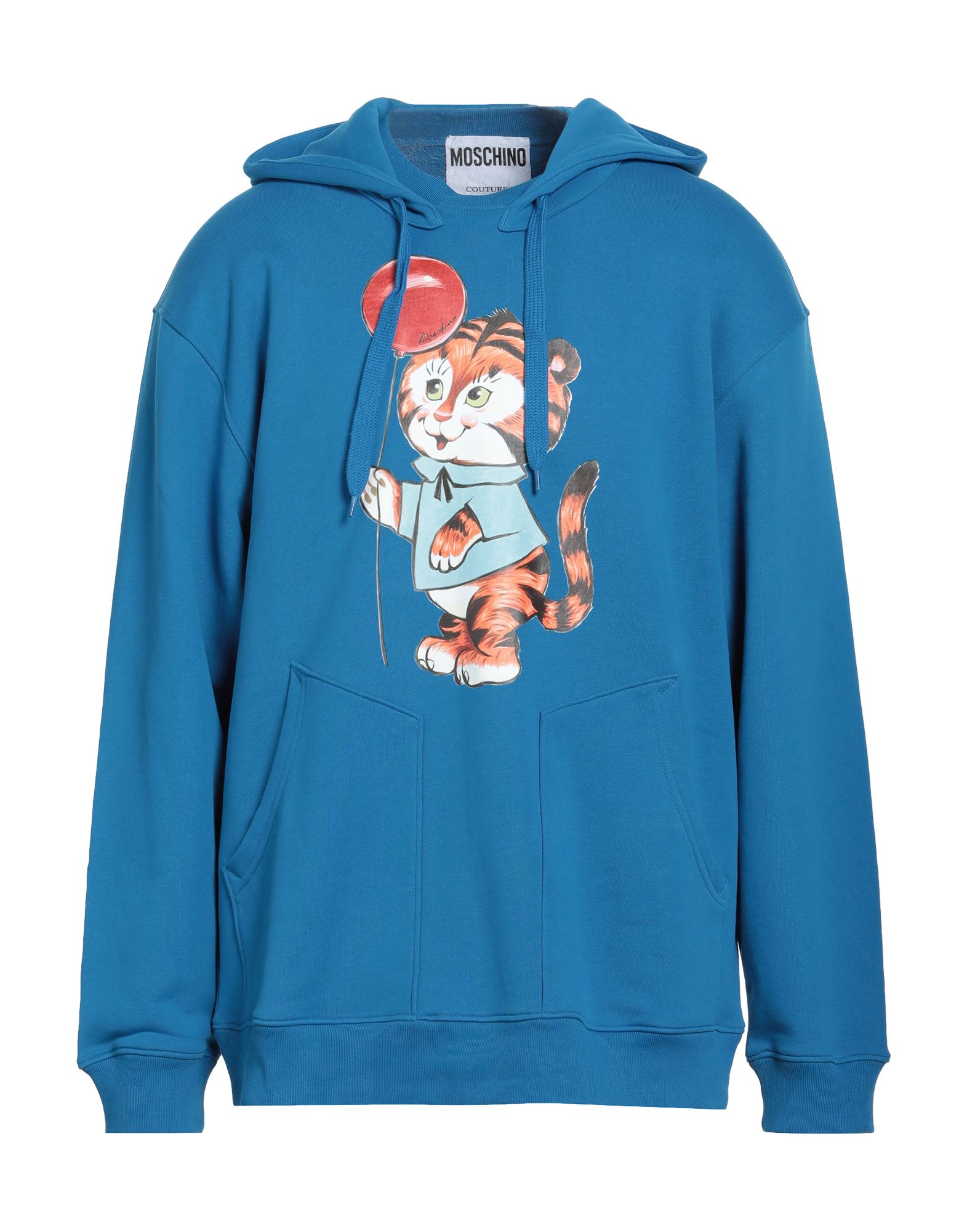 MOSCHINO Sweatshirt Herren Azurblau von MOSCHINO