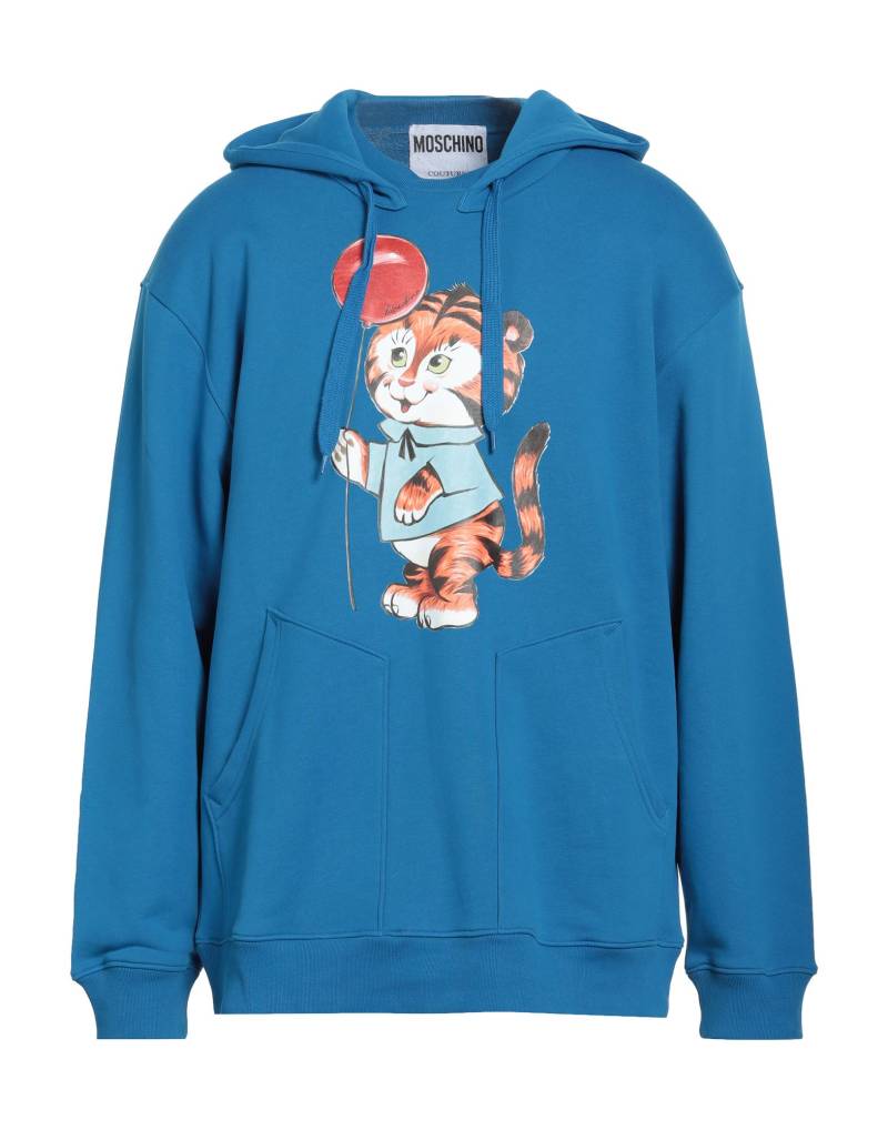 MOSCHINO Sweatshirt Herren Azurblau von MOSCHINO