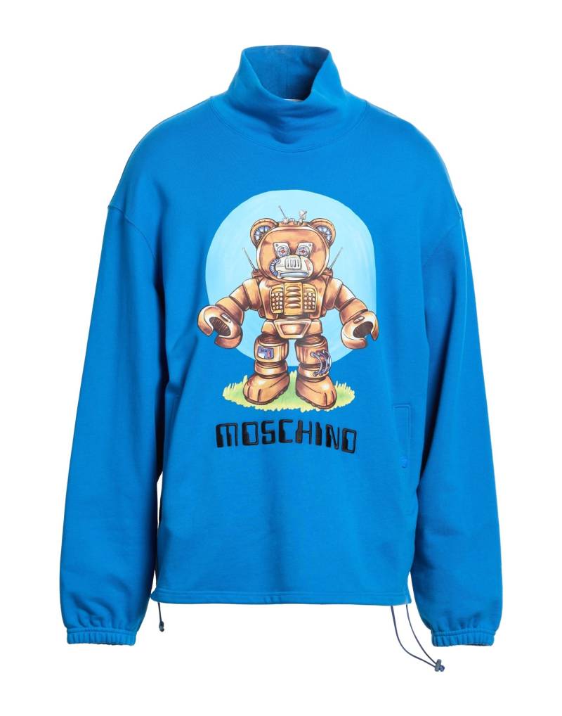 MOSCHINO Sweatshirt Herren Blau von MOSCHINO