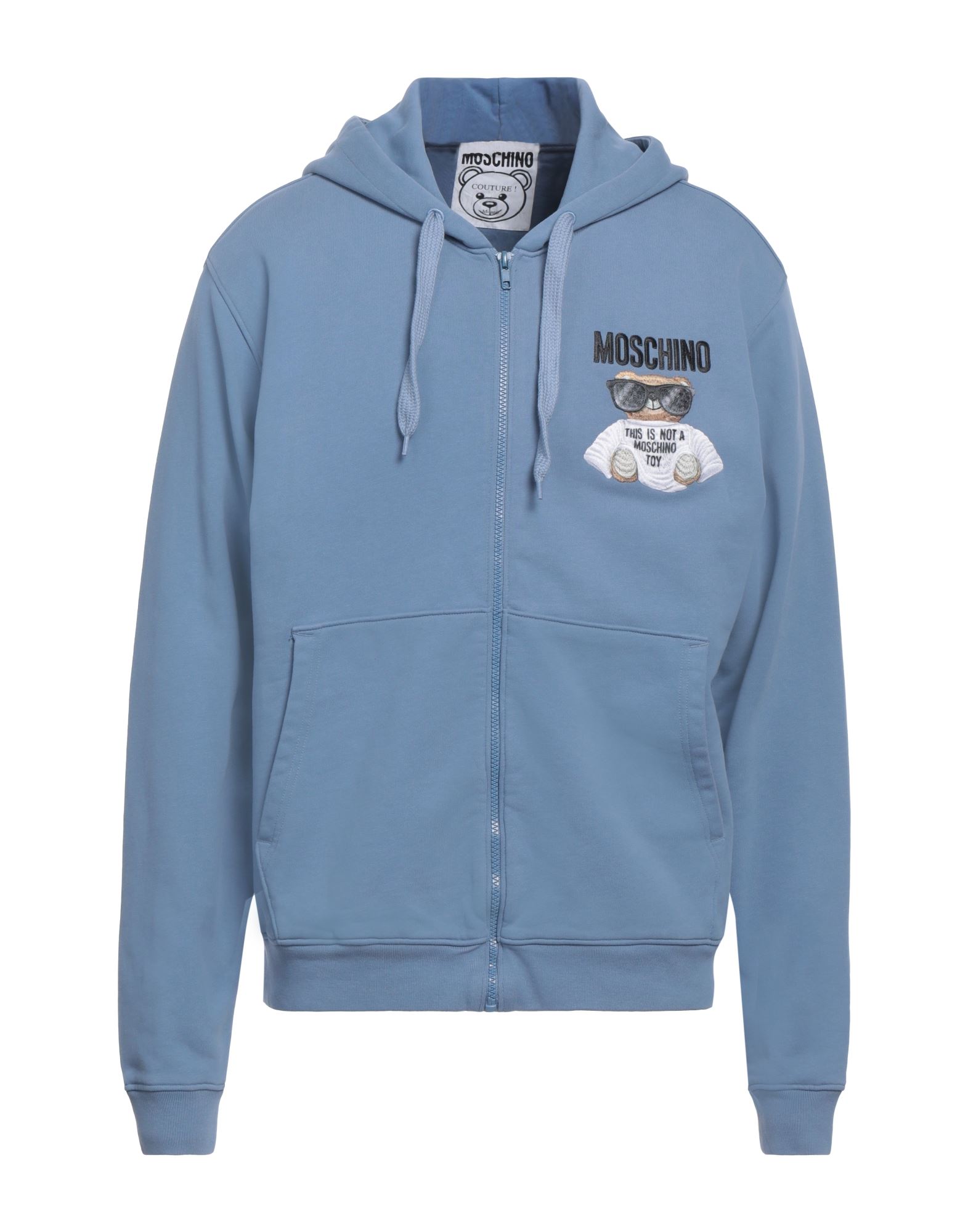 MOSCHINO Sweatshirt Herren Blaugrau von MOSCHINO