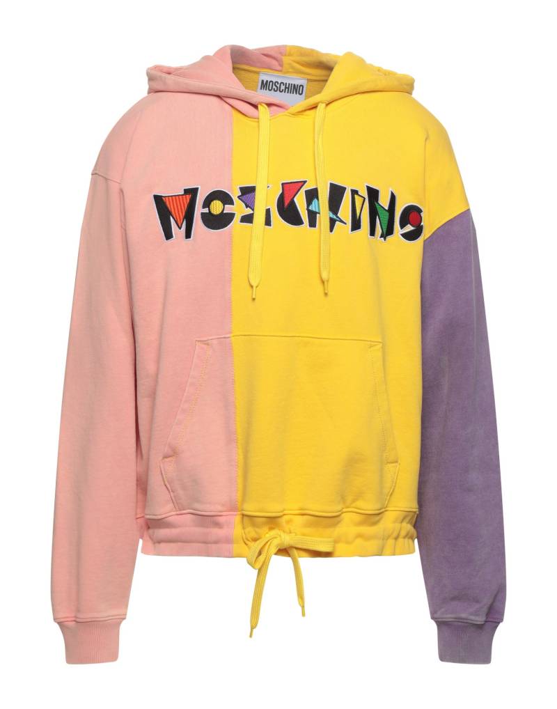 MOSCHINO Sweatshirt Herren Gelb von MOSCHINO