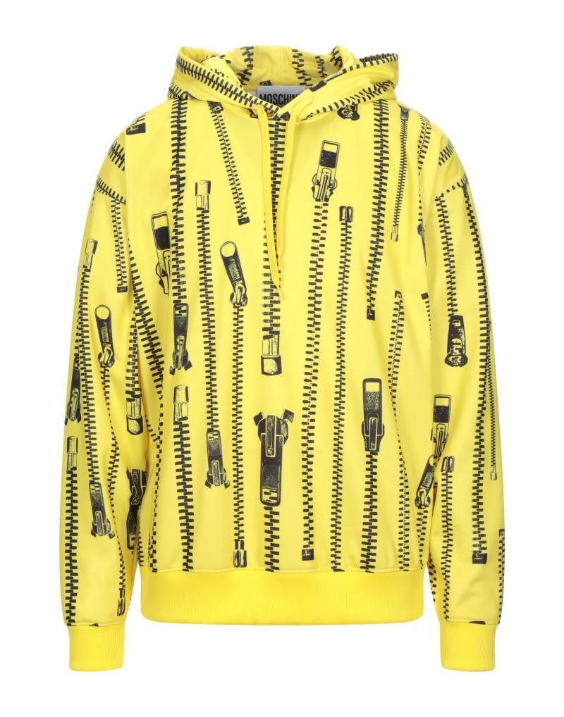 MOSCHINO Sweatshirt Herren Gelb von MOSCHINO