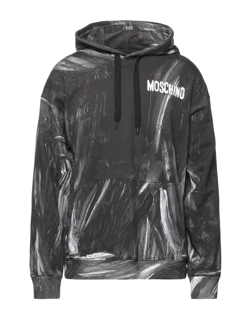 MOSCHINO Sweatshirt Herren Braungrau von MOSCHINO