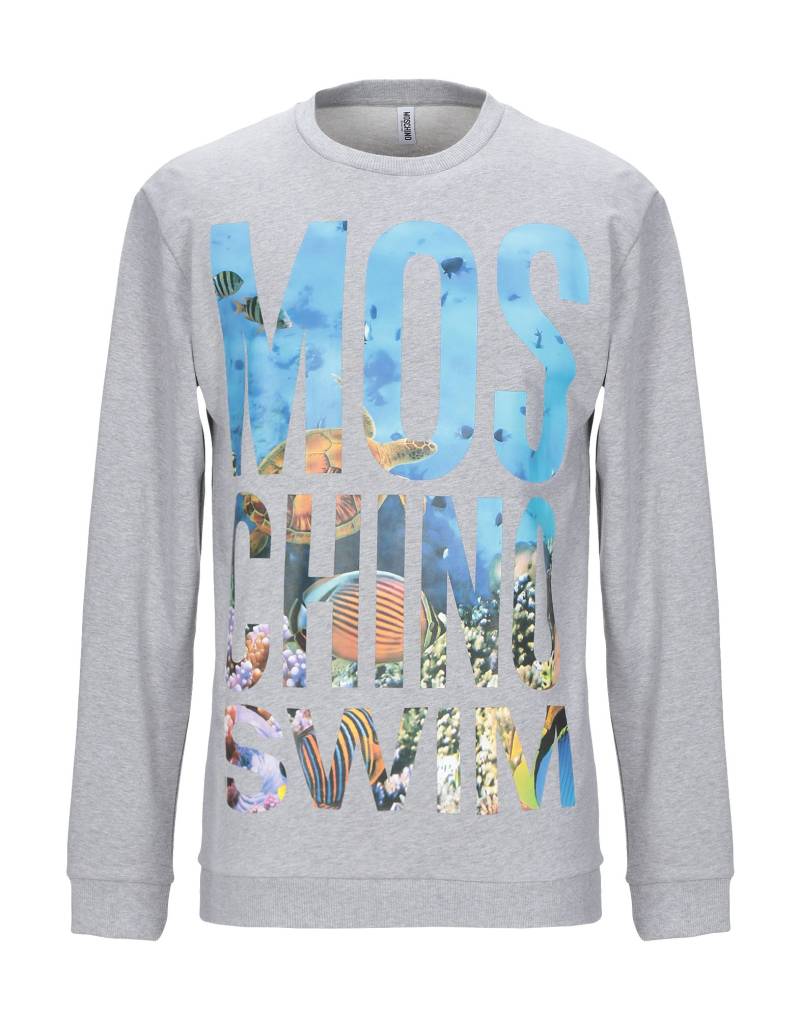 MOSCHINO Sweatshirt Herren Grau von MOSCHINO