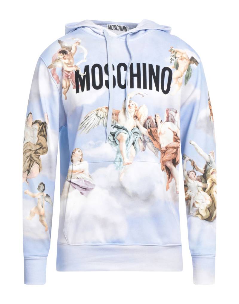 MOSCHINO Sweatshirt Herren Hellblau von MOSCHINO