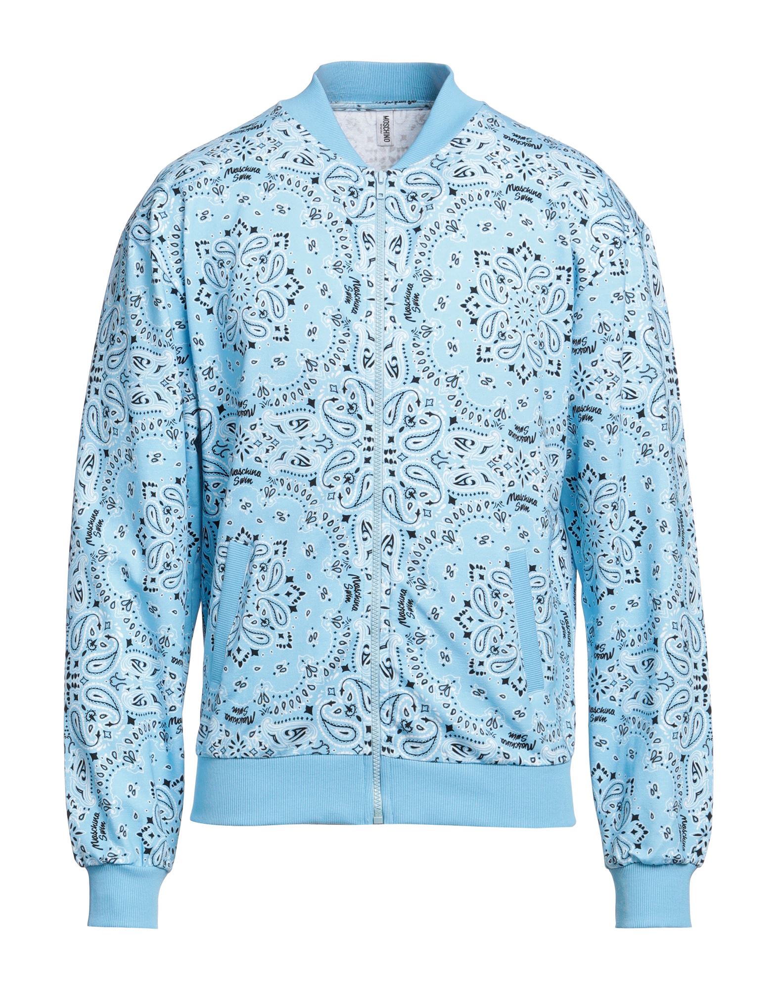 MOSCHINO Sweatshirt Herren Himmelblau von MOSCHINO