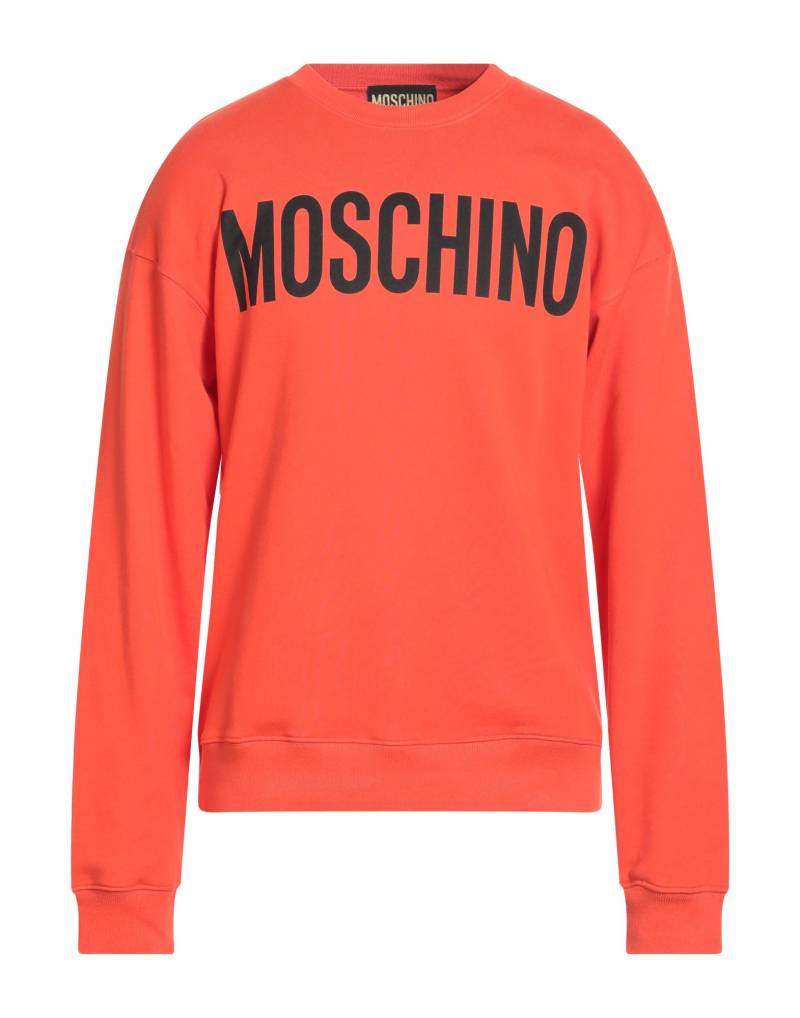 MOSCHINO Sweatshirt Herren Orange von MOSCHINO