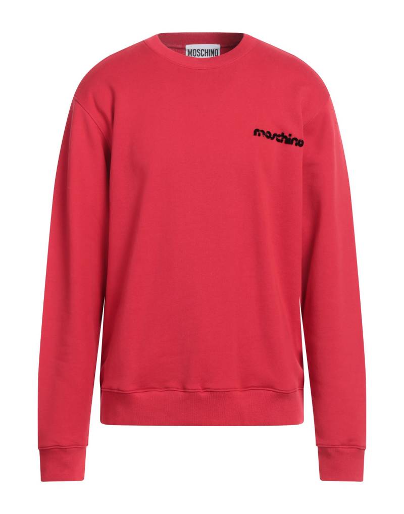 MOSCHINO Sweatshirt Herren Rot von MOSCHINO