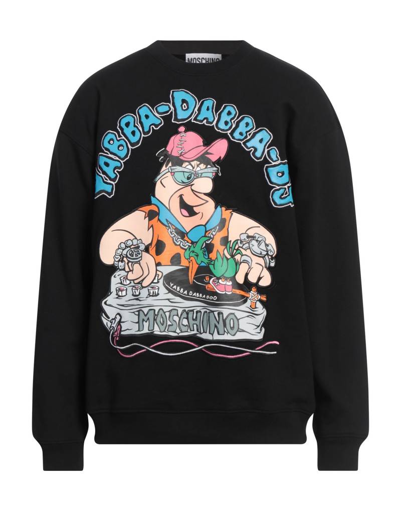 MOSCHINO Sweatshirt Herren Schwarz von MOSCHINO