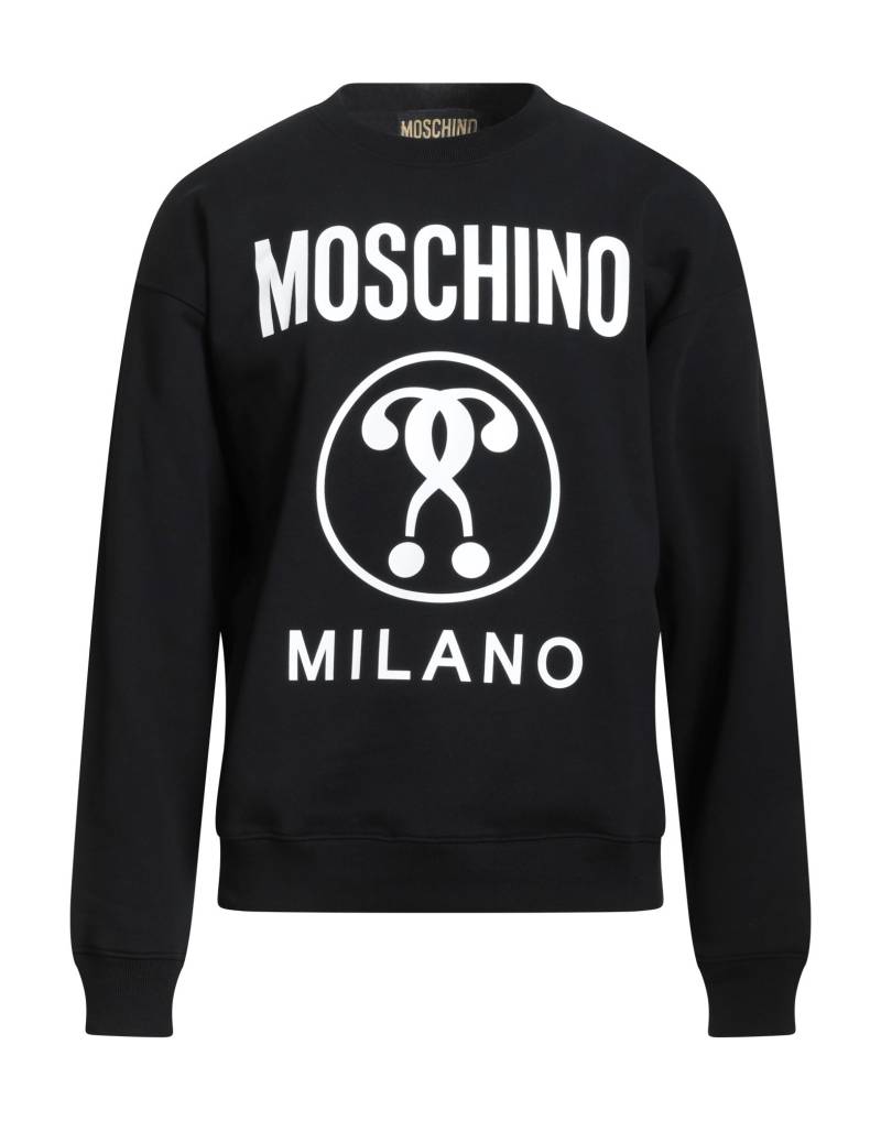 MOSCHINO Sweatshirt Herren Schwarz von MOSCHINO