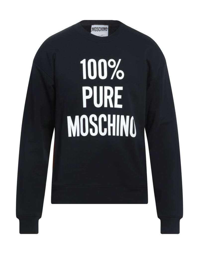 MOSCHINO Sweatshirt Herren Schwarz von MOSCHINO