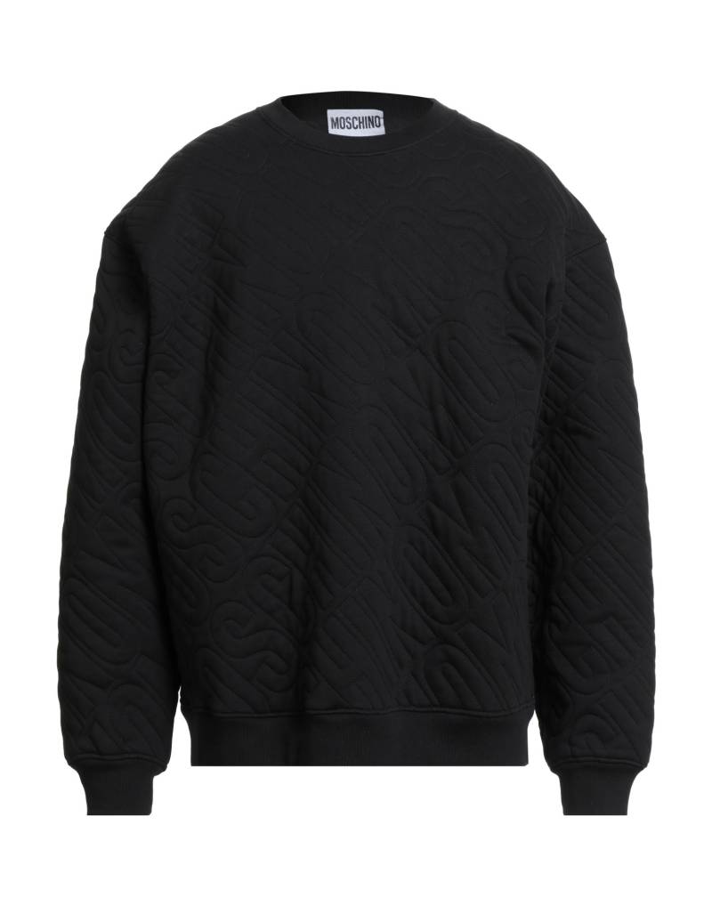 MOSCHINO Sweatshirt Herren Schwarz von MOSCHINO