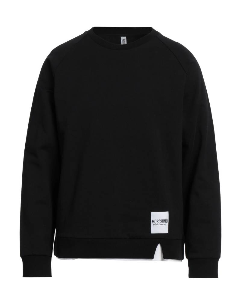 MOSCHINO Sweatshirt Herren Schwarz von MOSCHINO